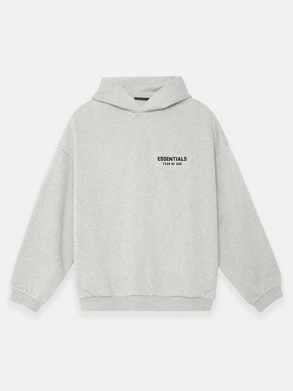 Fear of God ESSENTIALS light oatmeal Fleece Hoodie